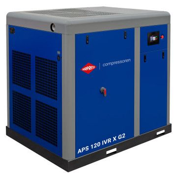Гвинтовий компресор APS X 120 IVR G2 10 бар 120 к.с./90 кВт 4520 - 14910 л/хв
