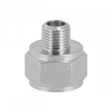 Редукція ніпель 1/4" ГЗ x муфа 1/2" ГВ