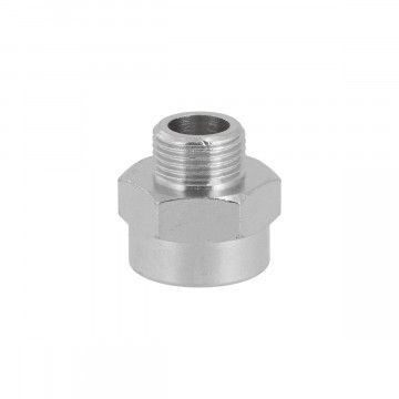 Редукція ніпель 3/8" ГЗ x муфта 1/2" ГВ