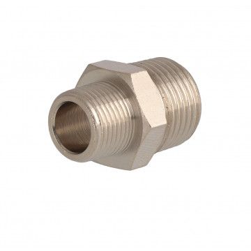 Редукція ніпельна 3/8" GZ x 1/2" GZ