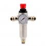 Pressure reducing valve 3/8" 10 bar with 2 quick couplings universal